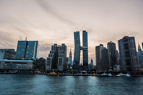 The Copper Hotel Manhattan skyline