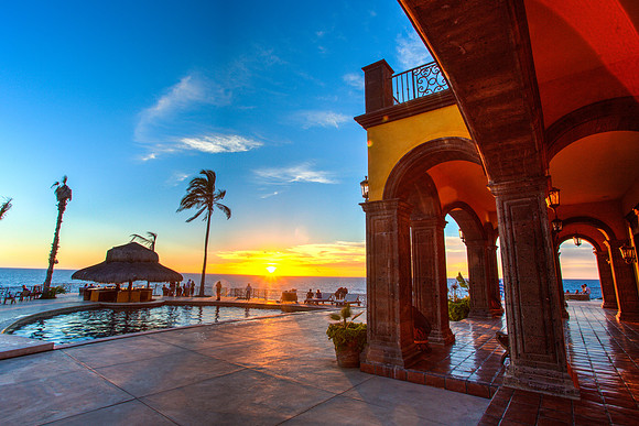 Cerritos Surf Colony Sunset - Cabo San Lucas Mexico