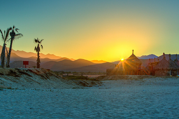 Cerritos Surf Colony Sunrise  - Cabo San Lucas Mexico