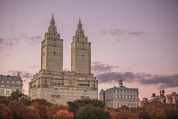 View from Central Park - New York City, NY