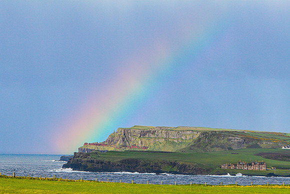 Irish Rainbow - View from Northern Ireland near the Giant's Causeway - 2009