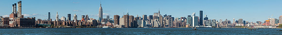 New York City skyline during the day - Large Panoramic