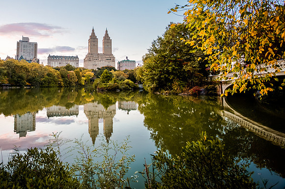 View from Central Park - New York City, NY