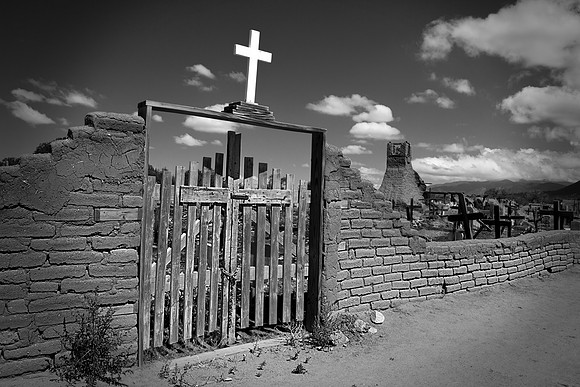 Cemetery in Taos, New Mexico