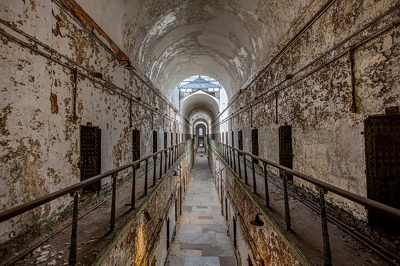 Eastern State Penitentiary in Philadelphia, Pennsylvania